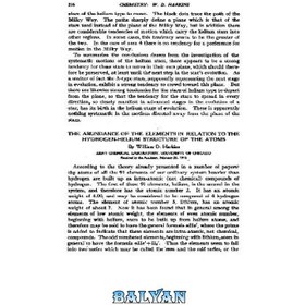 تصویر دانلود کتاب The Abundance of the Elements in Relation to the Hydrogen-Helium Structure of the Atoms فراوانی عناصر در رابطه با ساختار هیدروژن-هلیوم اتم ها