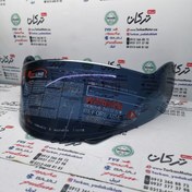 تصویر شیشه ( طلق ) کلاه کاسکت ایمنی فک متحرک دودی ردلاین و W STANDARD استاندارد کد 935 و 939 و 937 