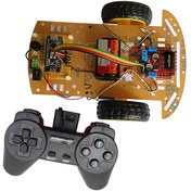 تصویر ربات کنترل از راه دور چهارجهته مهندسیکا مدل ROBOT_2.4RF 