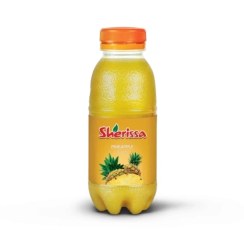 تصویر آبمیوه شریسا پت 300 میلی لیتری با طعم آناناس - کارتن 12 عددی Sherissa Juice 300 ml with pineapple flavor - box of 12 pieces