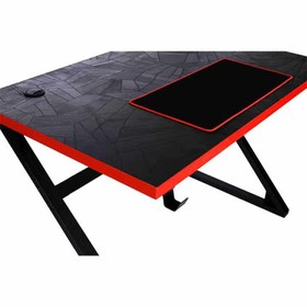 تصویر میز گیمینگ ZEUS RGB - مشکی 
