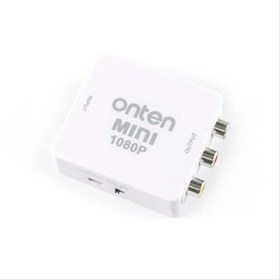 تصویر مبدل HDMI به AV اونتن مدل Onten HDMI to AV Audio Converter OTN-7336 