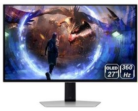 تصویر مانیتور سامسونگ مدل Odyssey G6 G60SD سایز 27 اینچ مخصوص بازی Samsung Odyssey G6 G60SD 27 Inch Gaming Monitor