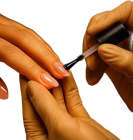 تصویر لمینت ناخن nail laminate