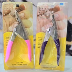 تصویر کاتر فلزی رنگی کاشت ناخن 