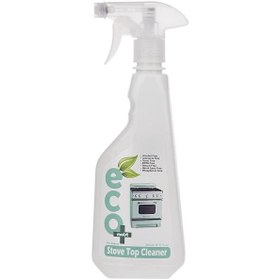 تصویر اسپری گاز پاک کن ایکو مویست مدل stove top cleaner حجم 500 میلی لیتر Eco moist gas cleaner spray stove top cleaner 500ml