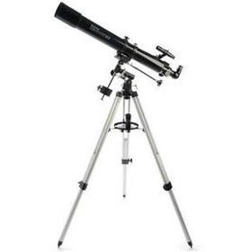 تصویر تلسکوپ مشکی مردانه و زنانه Powerseeker 80eq 21048 اورجینال Celestron 