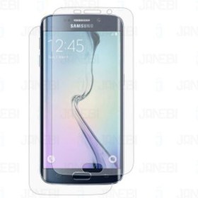 تصویر محافظ صفحه نمایش شفاف پشت رو Samsung Galaxy S6 edge Plus 