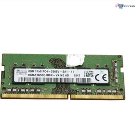 تصویر رم لپ تاپ کینگستون مدل DDR4 2666MHz 1.2V ظرفیت 8 گیگابایت Kingston 8GB DDR4 2666MHz Laptop Ram