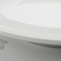 تصویر بشقاب گود مایل به سفید ایکیا مدل VARDAGEN IKEA ا IKEA VARDAGEN deep plate off white IKEA VARDAGEN deep plate off white