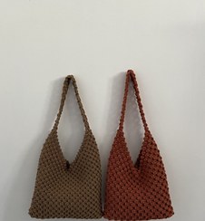 تصویر کیف مکرومه بزرگ 