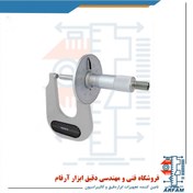 تصویر میکرومتر ضخامت ورق فلزی آسیمتو 50-0 خارج سنج مدل 0-53-158 Asimeto Sheet Metal Micrometer 158-53-0