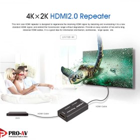 تصویر توسعه دهنده و رپیتر تصویر HDMI لنکنگ مدل LKV168-4K 