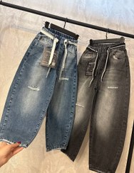 تصویر شلوار جین بالونی بچگانه دخترانه و پسرانه 