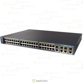 تصویر سوئیچ شبکه سیسکو 48 پورت مدل WS C2960G 48TC L ا Cisco Switch WS C2960G 48TC L Cisco Switch WS C2960G 48TC L