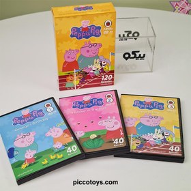 تصویر دی وی دی 3 عددی پپاپیگ DVD Peppa Pig 