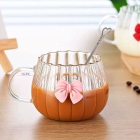 تصویر ماگ پیرکس پاپیونی 