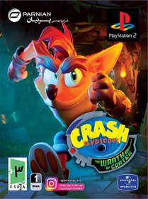 تصویر بازی Crash Bandicoot The Wrath of Cortex مخصوص PS2 