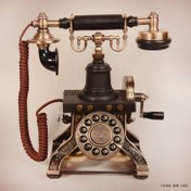 تصویر تلفن لوکس طرح قدیمی سری 1892 