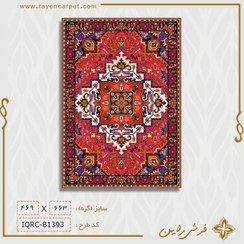 تصویر نخ و نقشه زیرپایی هریس کد B1393 