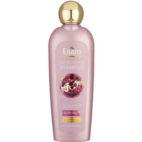 تصویر شامپو فاقد سولفات موهای خشک و رنگ شده الارو 300 میلی لیتر Ellaro Color Protect Sulfate Free Shampoo500ml