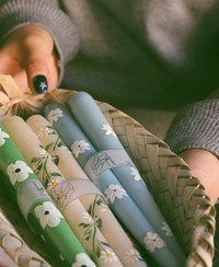 تصویر شمع پرنقش و خیال 