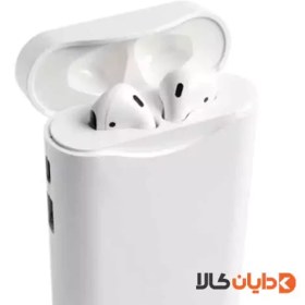 تصویر ایرپاد همراه با پاوربانک 5200 میلی آمپر WUW مدل S01 AIRPOD