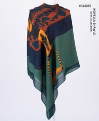 تصویر روسری حریر ابریشم کد 044085 