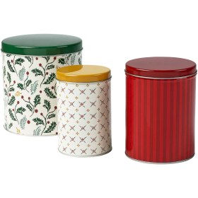 تصویر ست سه عددی قوطی فلزی ایکیا مدل VINTERFINT 