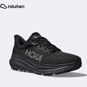 تصویر کتونی هوکا چلنجر 7 مشکی کد 557 Hoka Challenger 7 black - 557