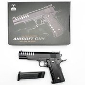 تصویر تفنگ کلت فلزی ساچمه ای ایرسافت گان مدل AIR SOFT GUN V303 AIR SOFT GUN V303