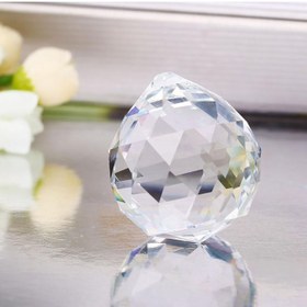 تصویر کریستال لوستر مدل گوی بسته 10 عددی*379 