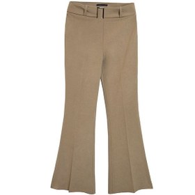 تصویر شلوار پارچه ای زنانه برنس مدل 9810 دمپا کمردار 