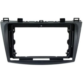 تصویر قاب مانیتور خودرو مزدا 3 جدید سایز 9 اینچ همراه با کن باس NEW MAZDA 3 CAR MONITOR FRAME