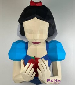 تصویر مجسمه دکوراتیو سفید برفی Snow White Decorative Statue