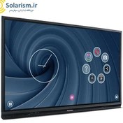 تصویر نمایشگر هوشمند پرومتین مدل AP6 سایز ۷۵ اینچ ۴K لمسی 