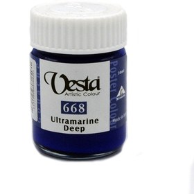 تصویر گواش 30 میل وستا Ultramarine Deep کد 668 