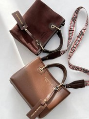 تصویر کیف زنانه چرم آرمانی مدل 99081 