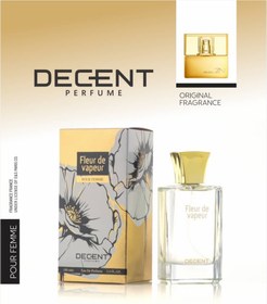 تصویر ادکلن برندDECENT پرفیوم رایحه ی اورجینال زن ZN پرفیوم 100 میل مدل fleur de vaper DECENT fleur de vaper