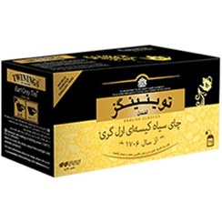 تصویر چای کیسه ای ارل گری توینینگز (25عددی) 