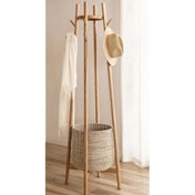 تصویر جالباسی چوبی ایستاده Standing wooden hanger