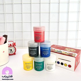 تصویر پک گواش 6 رنگ رابو 