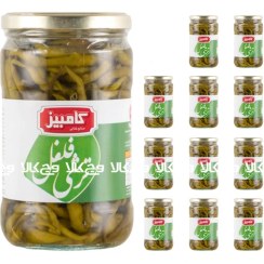 تصویر شرینک ترشي فلفل کامبیز 650 گرمي - 12 عددی 