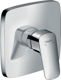 تصویر شیر توالت توکار hansgrohe مدل Logis کد 71605000 - ب Hansgrohe Logis Single lever toilet mixer for concealed installation