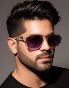 تصویر عینک آفتابی مردانه شیشه ای فراری 