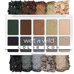 تصویر پالت سایه چشم ۱۰ رنگ کالر آیکون Lights Off وت ان وایلد/ Wet n Wild Color Icon 10Pan Palette Eyeshadow Lights Off 1114076E 