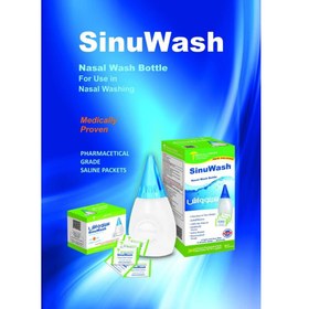 تصویر ست شستشوی بینی و سینوس سینو SinuWash Nasal Wash Bottle