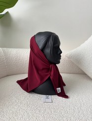 تصویر مینی اسکارف زرشکی 