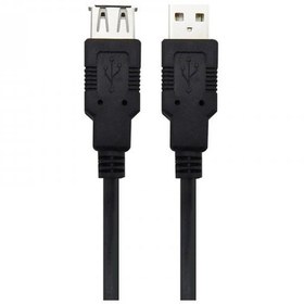 تصویر کابل افزایش طول 2.0 USB کی نت مدل K-UC505 طول 3متر K-net K-UC505 USB2.0 3m Extention Cable