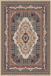 تصویر فرش ماشینی طرح گلیم طرح دلارام کد HAG2.300.01 